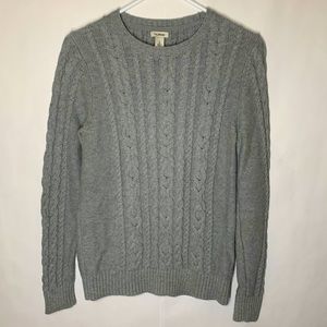 LL Bean Cable Knit Sweater